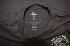 U.S. Fishing Co. Tight Lines & Good Times Fish Graphic Brown Shirt New S-3XL