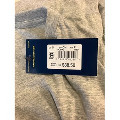 Polo Ralph Lauren Mens Small Grey Heather Long Sleeve Crew Cotton T-Shirt O3-20
