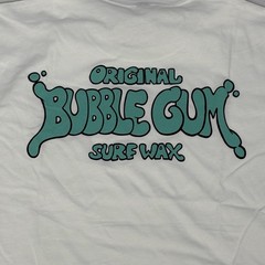 Bubble Gum Surf Wax Foam Logo Size Large New without Tags Surf T-Shirt