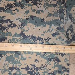 Vintage Fox Outdoor Digital Camo Shirt Mens Green Single Stitch Military Tee