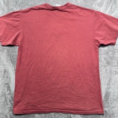 Vintage 90s Anvil KoKopelli Graphic Tee XL Single Stitch USA Fabric Faded Red