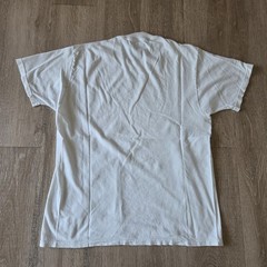 Vintage 90s Jockey White Single Stitch Tshirt Size L