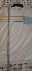 Allegiant True To Form Mens Crew Neck T Shirt Pocket Tee Size L White Beachy