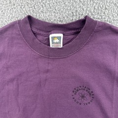 Vintage Cotton Deluxe Combed Mens XL Purple T Shirt Rocky Mountain Science Bowl