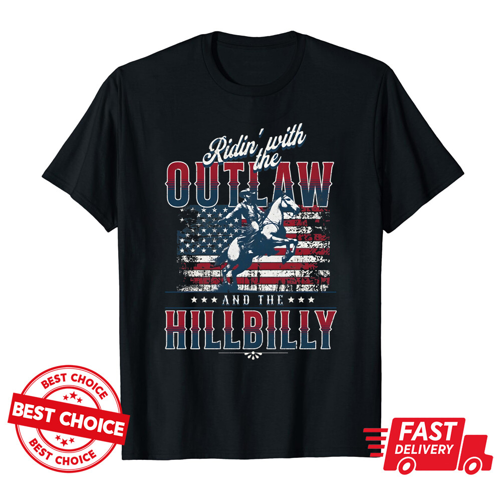 Ridin’ With The Outlaw And The Hillbilly Shirt S-5XL
