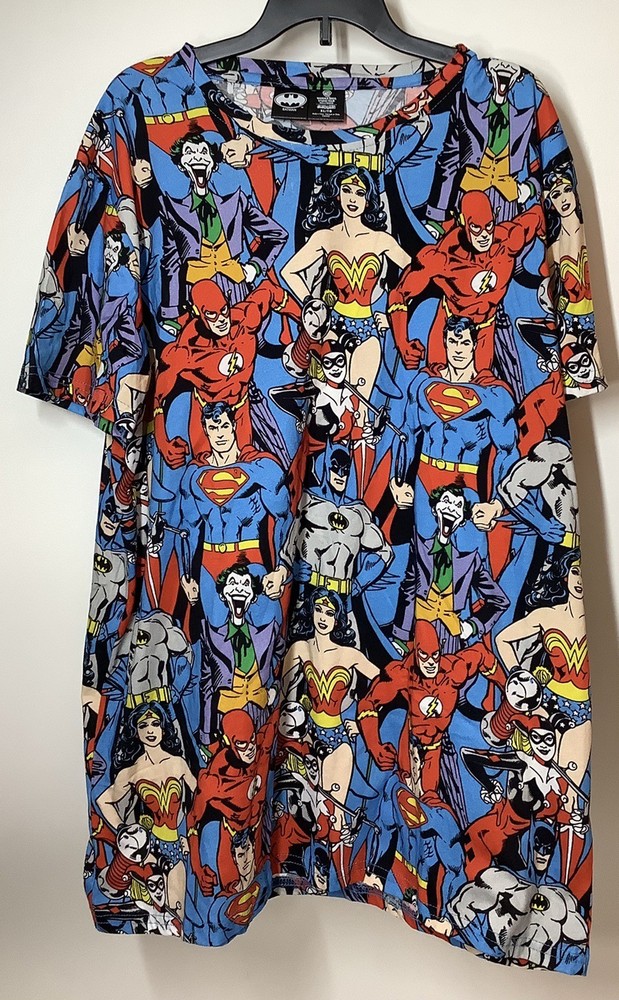 NWT Warner Bros Studios DC Universe The Justice League T Shirt Adult Size XL