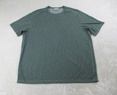 Tommy Bahama Shirt Mens Extra Large Green Reversible Crew Neck Marlin Casual*