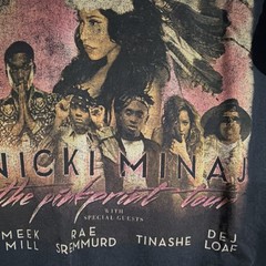 Jansport Nicki Minaj The Pinkprint Tour Black Men’s Large Graphic T-Shirt