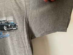 Newport Blue Volkswagen Beetle Mens T Shirt M Gray I Dub Thee Bad Boys Y2K 2017