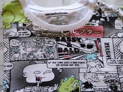 Nickelodeon 90s All Over Print Reptar Rugrats Graphic Throwback Retro Unisex M