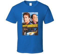 Nash Bridges Tv Show Tee 90s American Police Television Series T Shirt