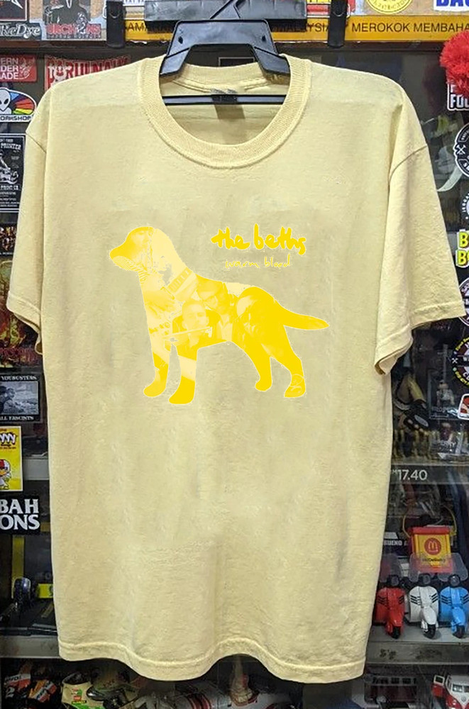 The Beths Band ALbum Warm Blood Light Yellow T Shirt Size S-5XL
