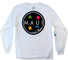 Maui and Sons Cookie Long Sleeve T-shirt – Brand New – 80s Style