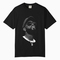 Men Hip Hop Urban Graphic Art Tee, Comfort Colors T Shirt, Unisex Streetwear Tee