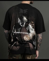 DARC SPORT STREET FIGHTER KEN “SIDE BY SIDE” SERIES OVERSIZED TEE IN BLACK XL