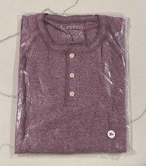 Faherty Men’s Newport Cloud Henley L/S T-Shirt Retail: $98 (NWT)