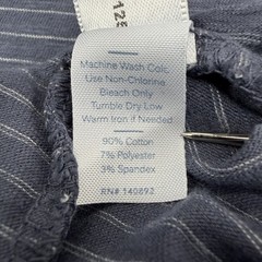 Marine Layer Saddle Hem Jersey T-Shirt Mens M Navy Blue Striped Summer Comfort