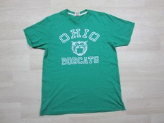 Homage Ohio University Bobcats T Shirt Adult (M) Adult Small Retro College Print