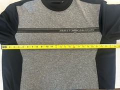 Harley Davidson Genuine Motorclothes Two Tone Black Gray Men’s Shirt Size XL.