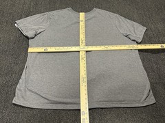 George T Shirt Mens 3XL (54-56) Grey Short Sleeve Crew Neck Tee NEW NWT