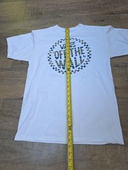 Vans Shirt Mens Medium Black Off The Wall Checkerboard Logo Graphic Tee T-Shirt
