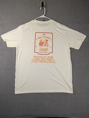 Gulf Coast Jam Mens 2XL Cream 2023 Concert Tour Country Music T Shirt Hardy New