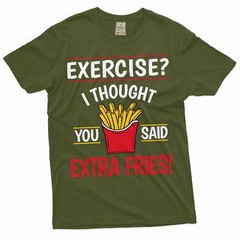 Funny Saying Shirt Humor Humorous Joke Shirt Exercise Gym Fitness T-Shirts