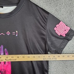Porter Robinson Galaxxxy Worlds Tour T-Shirt Mens Small Black EDM Graphic Tee