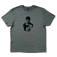 Bruce Lee T-Shirt 100% Ringspun Cotton NEW Charcoal Mens Unisex Fit Size S-XL