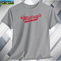 Murray’s Cheese T-Shirt Logo Black/Gray/Blue/Red/White/Choc S to 5XL Made in USA