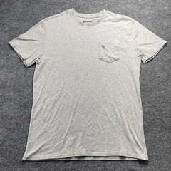 Bird Dog Performance T-Shirt L Soft Feel Lightweight Cotton Pocket Logo Gray