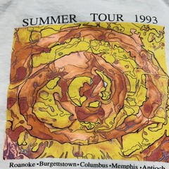 1993 Vintage Spin Doctor Summer Tour Shirt Size L GEM Tag Single Stitch USA
