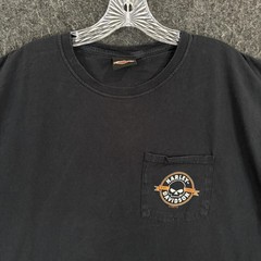Harley-Davidson Shirt Men’s Large Black Riders Birmingham Alabama Pocket Tee
