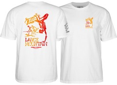 Powell Peralta BONES BRIGADE Lance Mountain FUTURE PRIMITIVE T Shirt WHITE