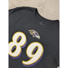 Nike Baltimore Ravens Mark Andrews 89 NFL Football T Shirt Men’s Large Black