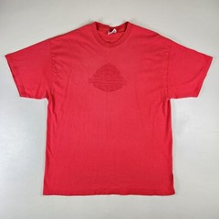Vintage Hanes Heavyweight Puffy Logo Spell Out Logo T-Shirt Textured XL 90s 00s