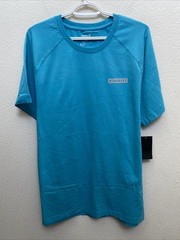 NEW Hurley Teal Blue Bootcamp Raglan SS Tee XL Men’s T shirt Crew Neck NWT $28