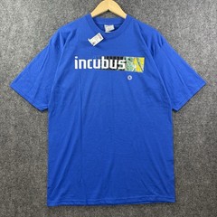 VTG 2001 INCUBUS Band T-Shirt Men’s L Blue Morning View Make Yourself DEADSTOCK