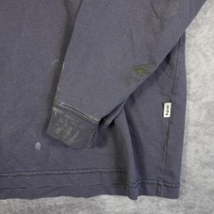 Carhartt Men’s Large Flame-Resistant Long Sleeve Shirt Blue FR FLAWED