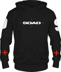 System of a Down – System of a Down – SOAD Oversized Logo – Pullover Hoodie – 2X