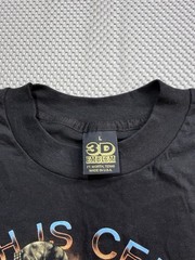 Vintage 1989 Death is Certain 3D Emblem Just Brass Harley T-shirt NEW Large