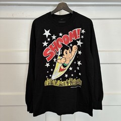 Vintage 90s Astro Boy Mighty Atom Long Sleeve Shirt Shin & Company Tezuka L/XL