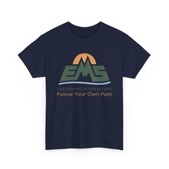 Eastern Mountain Sports T-Shirt Defunct Outdoor Retailer Follow Your Own Path