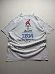 Vtg 96’ Single Stitch Made In USA Atlanta Georgia Olympic Games Sof Tee Shirt