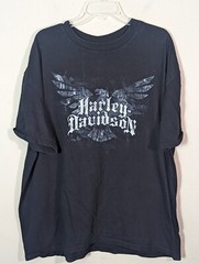 Harley-Davidson HD Iron Eagle Pueblo Colorado Black Graphic T-shirt Size 2XL