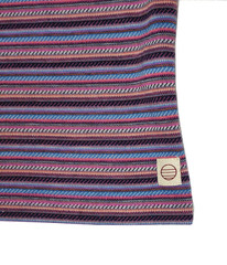 Marine Layer Men’s Re-Spun Crew T-Shirt M/L Multicolored Striped Stretch Crew