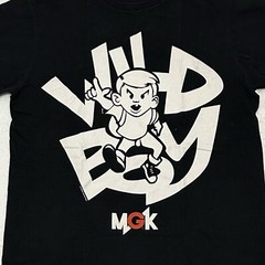 Machine Gun Kelly MGK 2012 Wild Boy Lace Up Tour Tickets Rock Band T-Shirt Men M