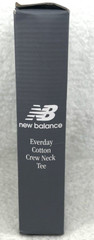 New Balance Men’s Crew Neck T-Shirt SZ Small 3-Pk Cotton Blend Blue Gray Black