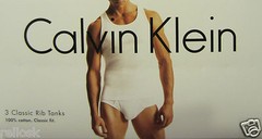 3 CALVIN KLEIN SIZES: S M L XL XXL MENS COTTON WHITE TANK TOP T-SHIRT UNDERSHIRT