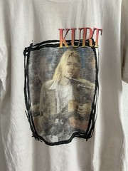 Kurt Cobain Nirvana Memorial tee 1995